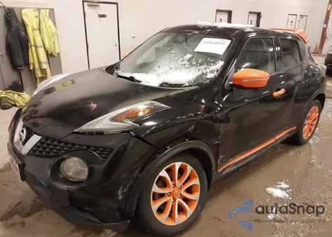 2015 Nissan Juke Sl z USA, uszkodzony, nr VIN JN8AF5MVXFT560299